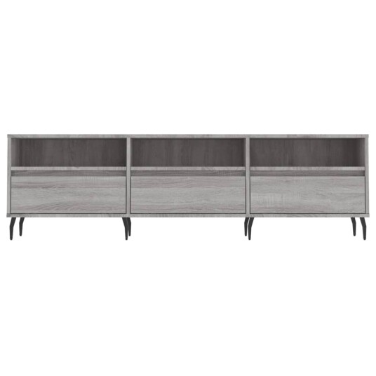 vidaXL TV-benk grå sonoma 150x30x44,5 cm konstruert tre 8720845875251 vidaXL TV-benk grå sonoma 150x30x44,5 cm konstruert tre 8720845875251