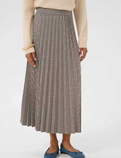 Culture Cuchecka Long Skirt - Brown - S Culture Cuchecka Long Skirt - Brown - S