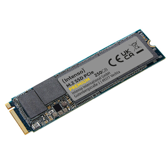 Intenso Premium SSD 250GB M.2 PCIe 3.0 NVMe Intenso Premium SSD 250GB M.2 PCIe 3.0 NVMe