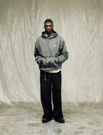 Isnurh Isnurh Basement Relax Hoodie - Grey - M