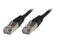 MicroConnect - Nettverkskabel - RJ-45 (hann) til RJ-45 (hann) - 15 m - skjermet, beskyttet tvunnet parkabel (STTP) - CAT 6 - halogenfri, flertrådet - svart MicroConnect - Nettverkskabel - RJ-45 (hann) til RJ-45 (hann) - 15 m - skjermet, beskyttet tvunnet parkabel (STTP) - CAT 6 - halogenfri, flertrådet - svart