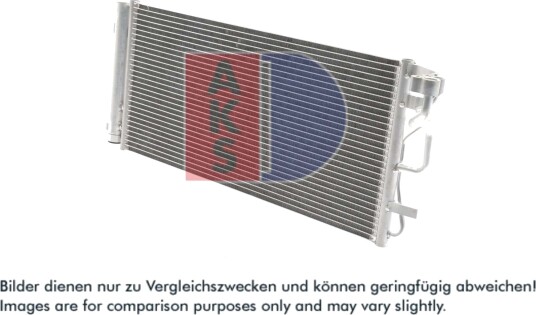 AKS DASIS 562119N Kondensator, klimaanlegg AKS DASIS 562119N Kondensator, klimaanlegg