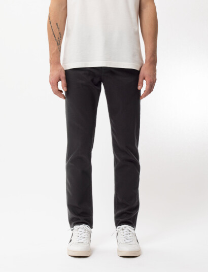 Nudie Jeans Steady Eddie Ii Dry Everblack - Black - 33 x 32