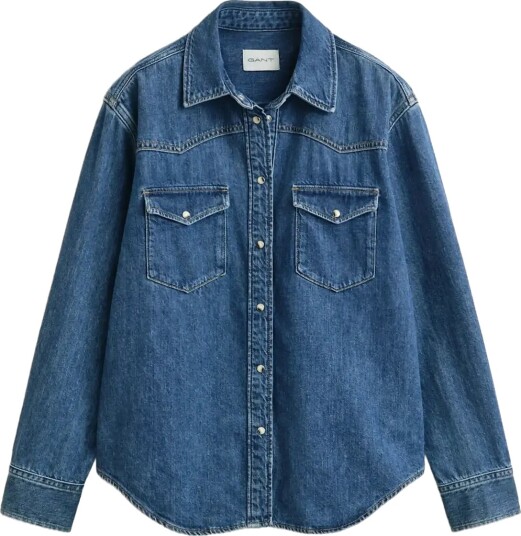 Gant Rel Denim Ranger Shirt Blue 36