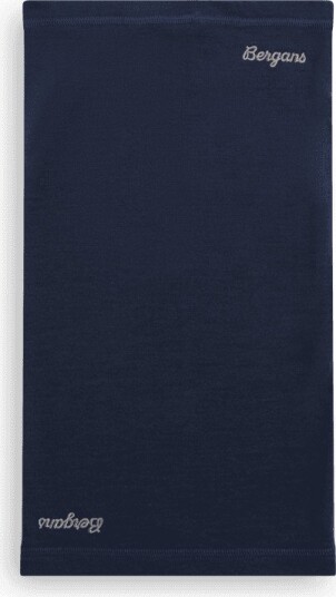 Bergans Of Norway Bergans Juniors' Bergans Wool Neck Warmer Navy Blue/solid Grey 54