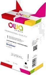 OWA Brother LC 229XLVALBPDR svart kompatibel blekkpatron 50 ml K20892OW