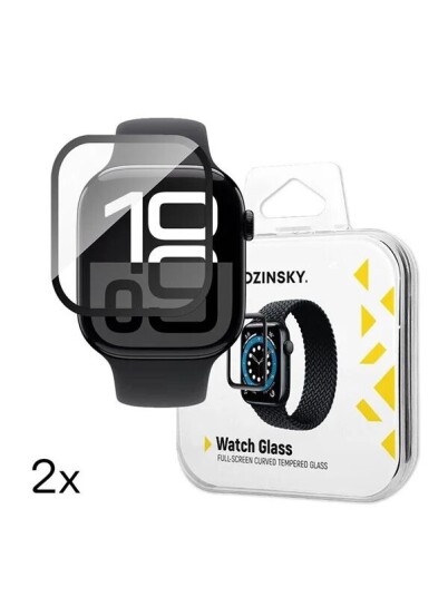 Wozinsky Full Glue Tempered Glass for Apple Watch 46mm 2 pcs