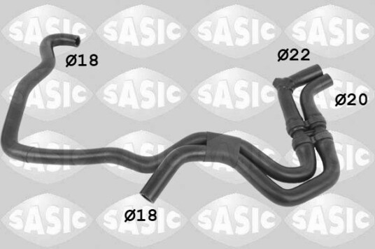 SASIC 3404197 Radiatorslange