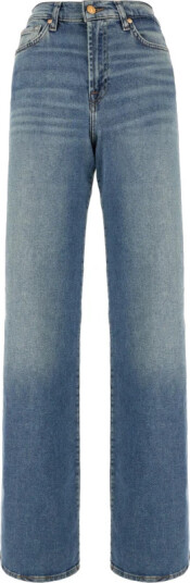 7 For All Mankind Dame Jeans Blå W25,