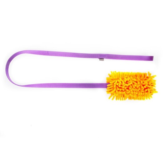 Pro Dog Mop Chaser Toy Oransj Og Lilla Pro Dog Mop Chaser Toy Oransj Og Lilla