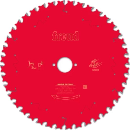 Freud Pro Sirkelsagblad for tre - 250x30mm, 40 tenner Freud Pro Sirkelsagblad for tre - 250x30mm, 40 tenner