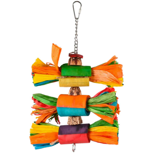 Fugleleke Rainbow Art Flerfarget 31 cm