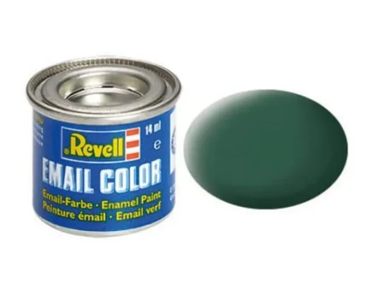 Revell Dark Green, Mat 14 Ml-Tin, Grønn, 1 Stykker