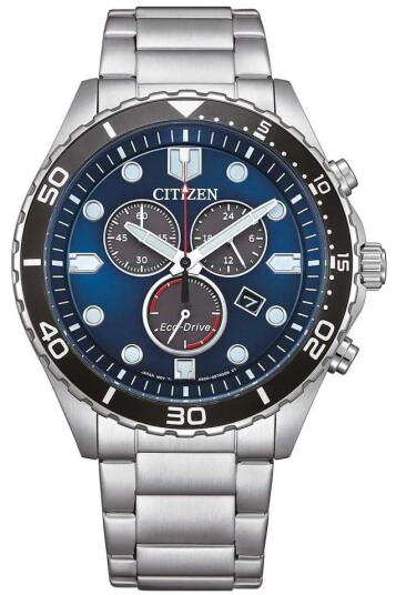 Citizen Herreklokke AT2560 84L Eco Drive Blå/Stål Ø43 mm
