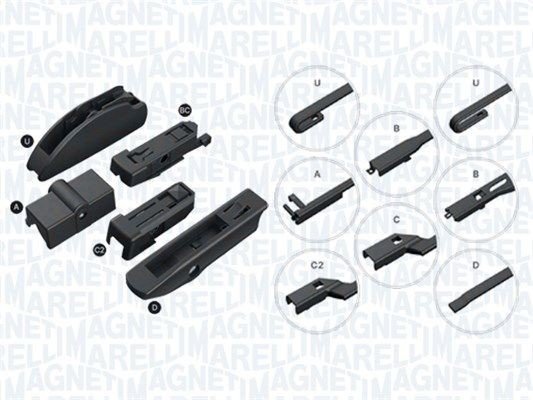 Viskerblad MAGNETI MARELLI 000713617750