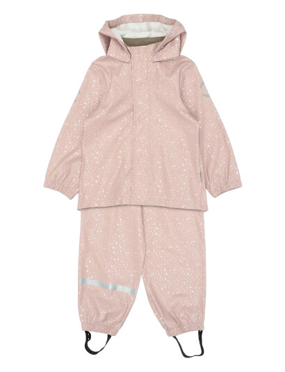 Mikk line Pu Glitter Rain Set W. Susp/104 Pink 80