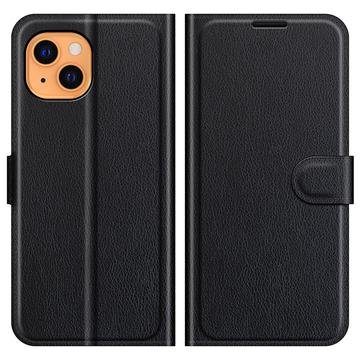 iPhone 13 Lommebok-deksel med Stativ Svart