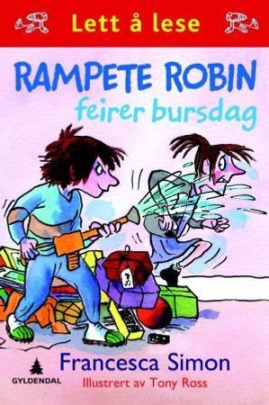 Rampete Robin feirer bursdag, Veldig pen bok / som ny