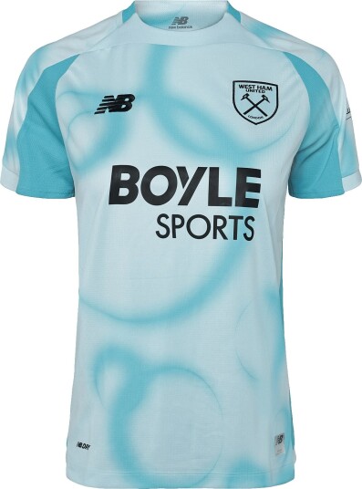 New Balance West Ham United 26/27 Third Womens Short Sleeve Jersey THIRD XXL New Balance West Ham United 26/27 Third Womens Short Sleeve Jersey THIRD XXL