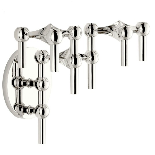 Stoff Nagel Stoff Nagel Candlestick Chrome + Wall Mount