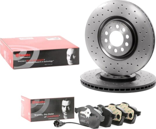 Bremseskiver og -klosser BREMBO BRB3405N0387