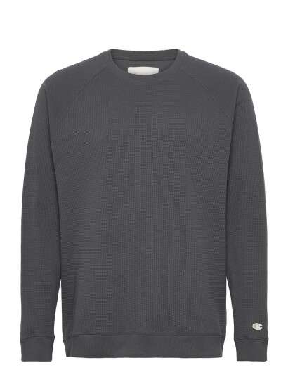 Champion Crewneck Long Sleeve T Shirt Grey XS Champion Crewneck Long Sleeve T Shirt Grey XS