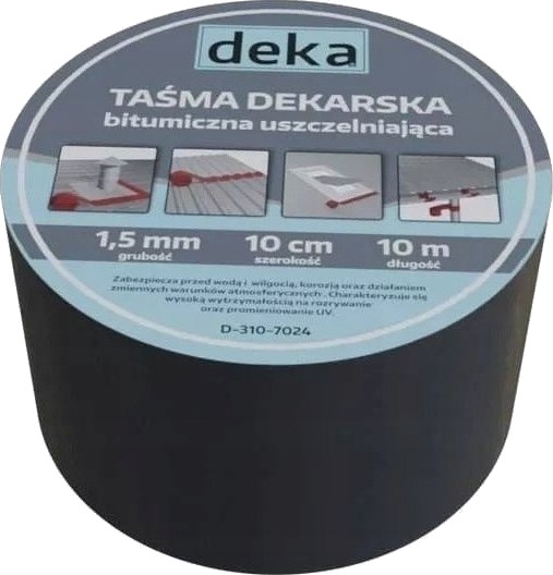 Tytan Titan Tak Tetningsmiddel Dekker Alubutyl 10Cm*10Mb Aluminium