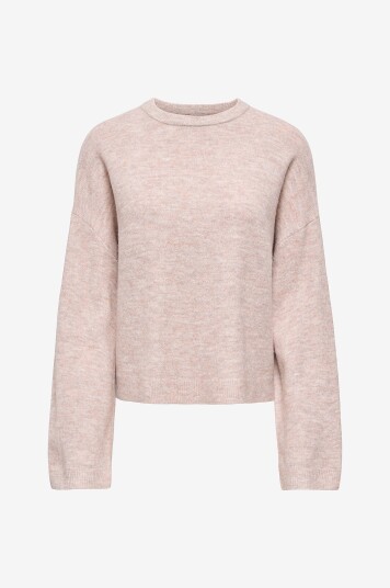 Only   Pullover onlSimoni L/S O neck Knt N   Grå