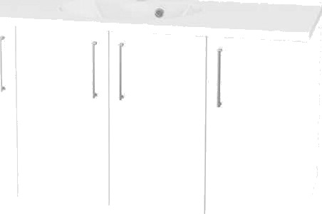 Servantskap FOSSBAD Badinett 120 cm for Heldekkende Servant 9120730101 Servantskap FOSSBAD Badinett 120 cm for Heldekkende Servant 9120730101