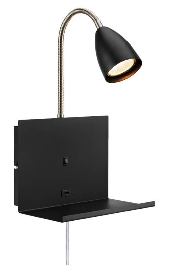 Markslöjd - Cuarto vegglampe 30 cm svart Markslöjd - Cuarto vegglampe 30 cm svart