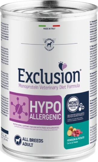 Exclusion Diett 1 X 400 G Hjort & Poteter