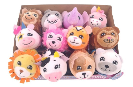 FlipaZoo Mushmillow Plysjbamse 13cm assortert Ville Dyr