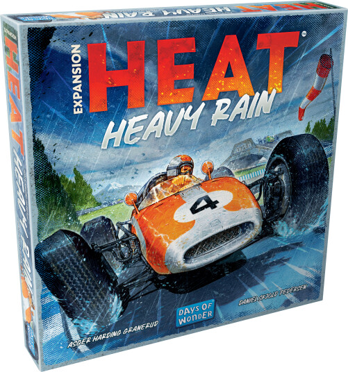 Asmodee HEAT Heavy Rain Utvidelse til Barnespill med Nye Baner og Fører Asmodee HEAT Heavy Rain Utvidelse til Barnespill med Nye Baner og Fører