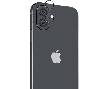 Andersson linsebeskytter iPhone 16/16 Plus - Herdet glass mot riper og sprekker