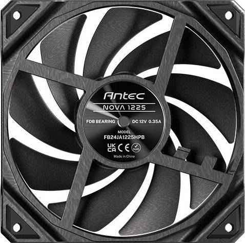 Antec Nova Vifte 12cm Svart