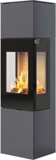 Rais Nexo 160 platina vedovn med sideglass og glassdør