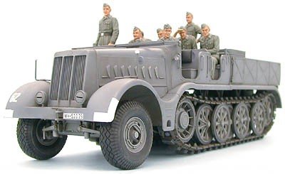 Tamiya 1/35 Tysk 18-tonn Tung Halvbelte Modellbyggesett