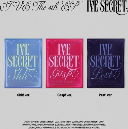 Ive Ive Secret Random Cover incl. Photobook, Instant Photo + Photocard CD