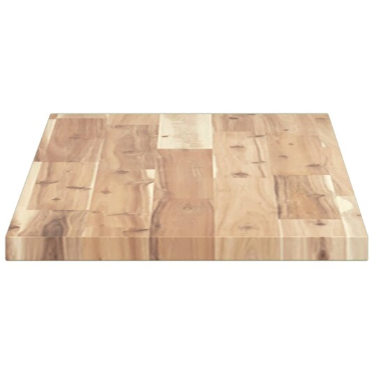 Flytende hylle 80x30x2 cm ubehandlet heltre akasie