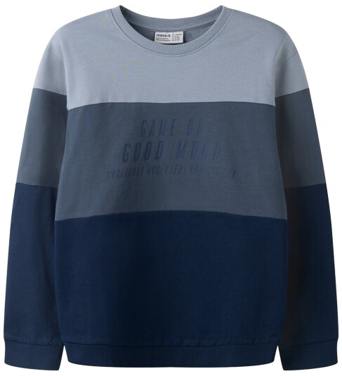 Name It Collegegenser NmmVemil Navy Blazer/Spill på Name It 3 år (98) Collegegenser Blå Lyseblå Marineblå