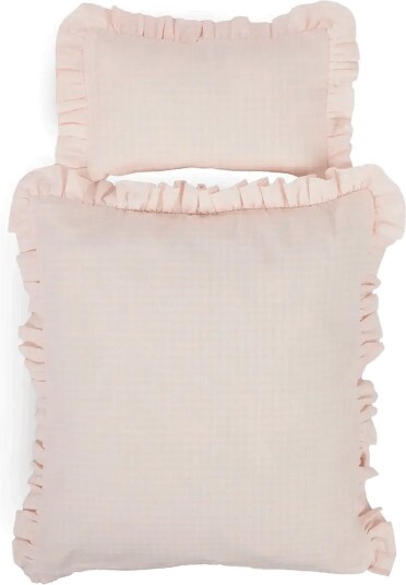 Smallstuff Doll Bedding, Rose Gingham - ROSE - One Size