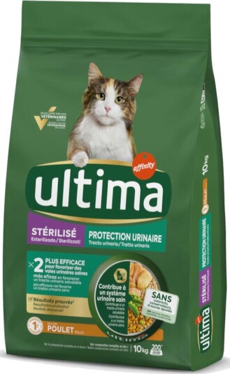 Affinity Ultima Tørrfôr Urinary Ultima Sterilised Kylling 10 kg Affinity Ultima Tørrfôr Urinary Ultima Sterilised Kylling 10 kg