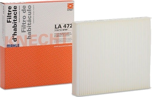 MAHLE LA 472 Kupefilter MAHLE LA 472 Kupefilter