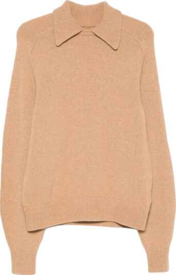 Khaite Dame Topper Beige S,