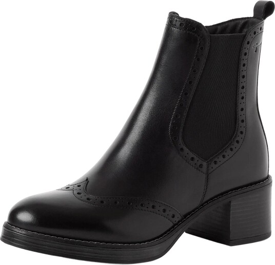 Tamaris Women Boots BLACK LEATHER 41 Tamaris Women Boots BLACK LEATHER 41