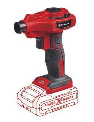 Einhell Ce-Ap 18 Li-Solo, Universell, 0,053 Stang, 670 L/Min, Sort, Rød, Batteri, 370 G - Solo
