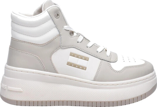 Tommy Jeans Dame Sko Hvit 38 EU,