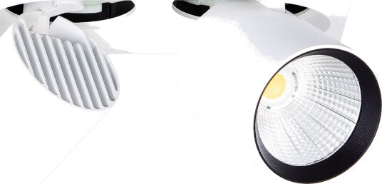 Norlux Aram Maxi Double Square 2x3550lm 3000K 20° 2x28W Hvit Innfelt Downlight