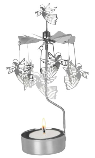 Pluto Design Flyvende engel englespill Sølv Pluto Design Flyvende engel englespill Sølv