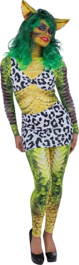 Deluxe Gremlins Greta Kostyme Lisensiert Kostyme til Dame Small Deluxe Gremlins Greta Kostyme Lisensiert Kostyme til Dame Small